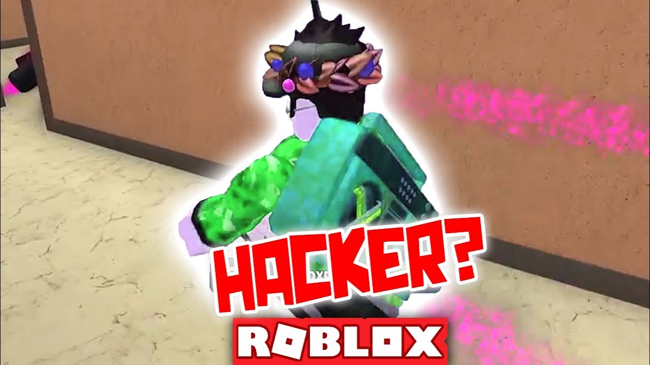 Is He Hacking Roblox Murder Mystery 2 Youtube