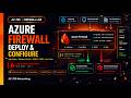 AZ-700 Lab | Deploy & Configure Azure Firewall + Rules & DNAT | Full Walkthrough 2026
