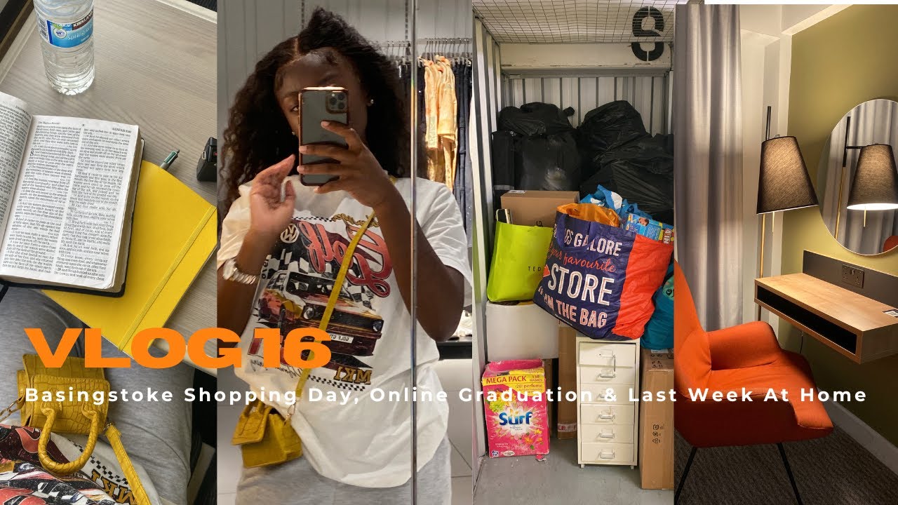 A WEEK IN MY LIFE Basingstoke Shopping Day, Online Graduation & Last
