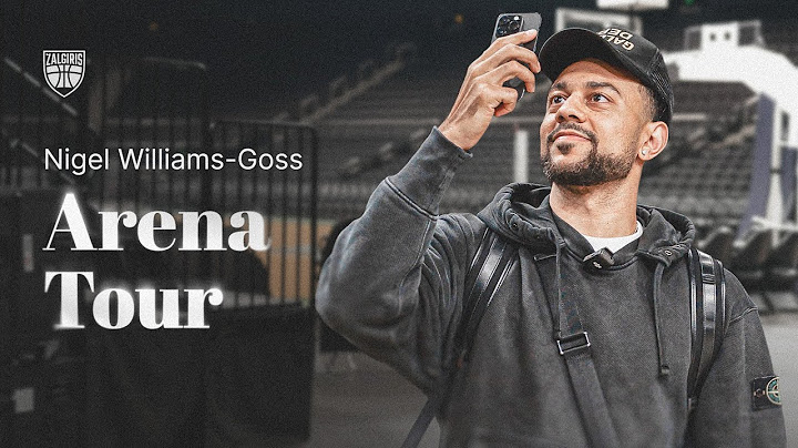 Nigel Williams-Goss meets the house of green: tour around Žalgirio Arena
