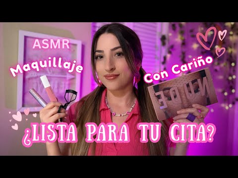 ✨ASMR Te Maquillo Para Tu Cita ❤️🤗|Roleplay en Español