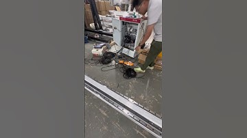 Automated Palletizer for Wood and Steel Plate Handling#linearslider #palletizing #linearmotion