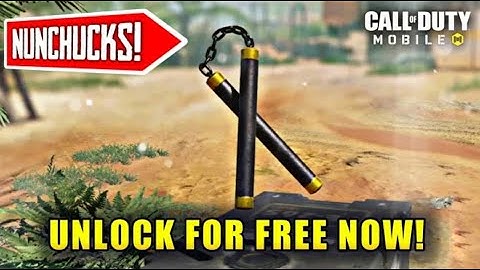 HOW TO UNLOCK/GET NUNCHUCKS COD MOBILE | SEASON 10 NEW MELEE WEAPON | CODM #nunchucks #CODMobile