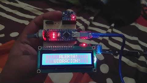 Sensor de Vibración con Acelerómetro en Arduino - Dic 2019