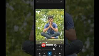 PicsArt Mahadev Photo Editing || #shorts #lightroom_editing_tutorial #mreditor screenshot 2