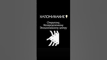 Напоминание открытому Эмо-центру #дизайнчеловека #reels  #эмоции