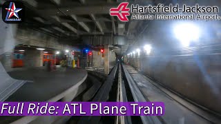 Full Ride: ATL Plane Train at Hartsfield Jackson Atlanta Int'l Airport | ATL