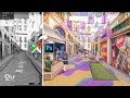 Google Maps and Photoshop - Designing better streets