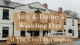 Amy & Dannys Wedding Social Media Highlight Film The Croft, Darlington