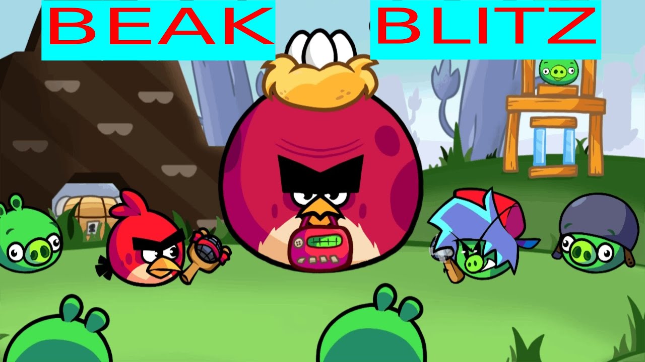 FNF:-) Angry Night Funkin'V2(Beak Blitz) - YouTube