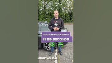 Tyre markings explained in 60 seconds #carreview
