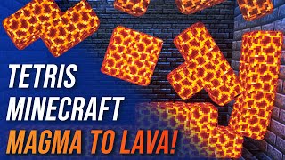 Tetris Minecraft Magma To Lava Asmr