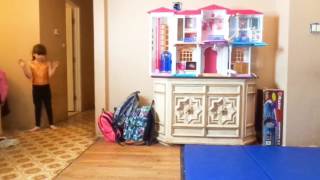 Round-Off Back Handsprings Are A Work In Progress New Footage - Gymnast Allie