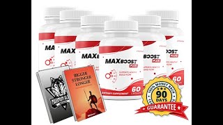 🔥 Max Boost Review | Male Vitality Supplement for Energy, Stamina & Performance