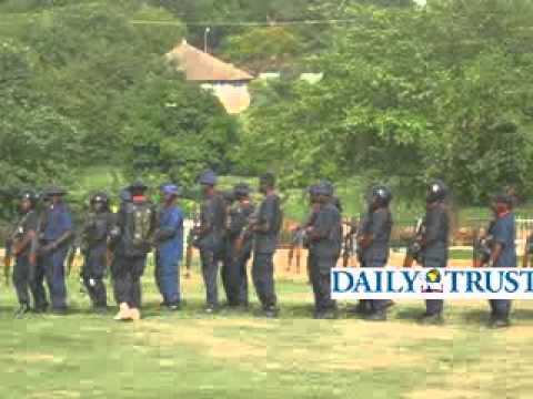 NSCDC personnel after training on arms handling