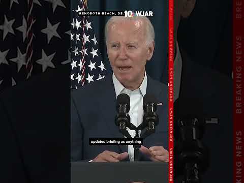 Biden condemns violence
