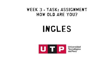 Week 3 - Task: Assignment - How old are you?