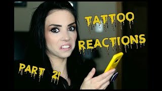 Reacting to my Subscribers TATTOOS | PART 2!