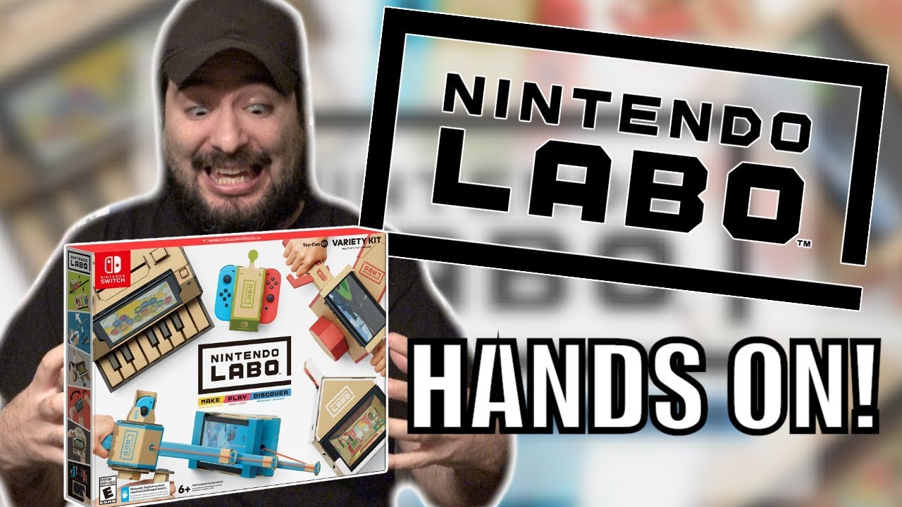 *EXCLUSIVE* NINTENDO LABO HANDS ON LEAK!! - INSANE NINTENDO FANBOY MAKES LABO UNDERWEAR | 8-Bit Eric