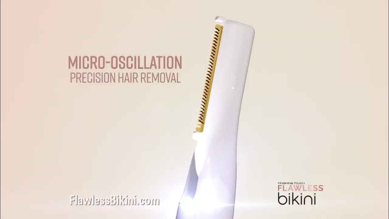 Finishing Touch Flawless Bikini Shape Trim and Remove Bikini Hair YouTube