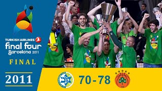 🏀 Maccabi vs Panathinaikos: 70-78 (Highlights) | 2011 EuroLeague Final Four Final (FHD)