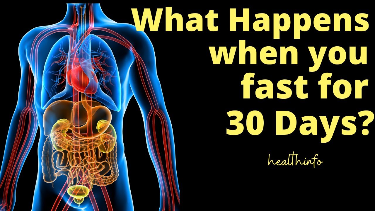 What Happens to Your Body When You Fast for a Month? 5 Stages of ... - MaxresDefault
