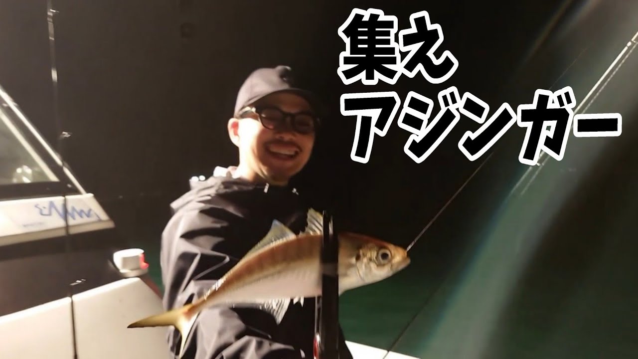 釣れ過ぎ御免！？オカッパリアジングタックルで夜のボートアジング！