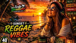Sunset Reggae Vibes 🌅 Relaxing Evening Island Music | 30 Minutes of Tropical Chill