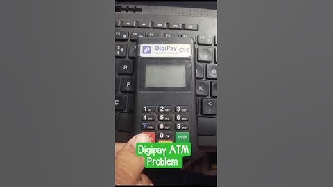 CSC Digipay ATM Problem