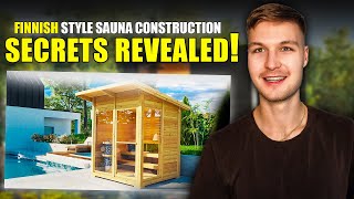 Sauna construction secrets revealed...watch before building a Sauna