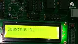 Microcontroller lab Experiment-3 Division of two numbers