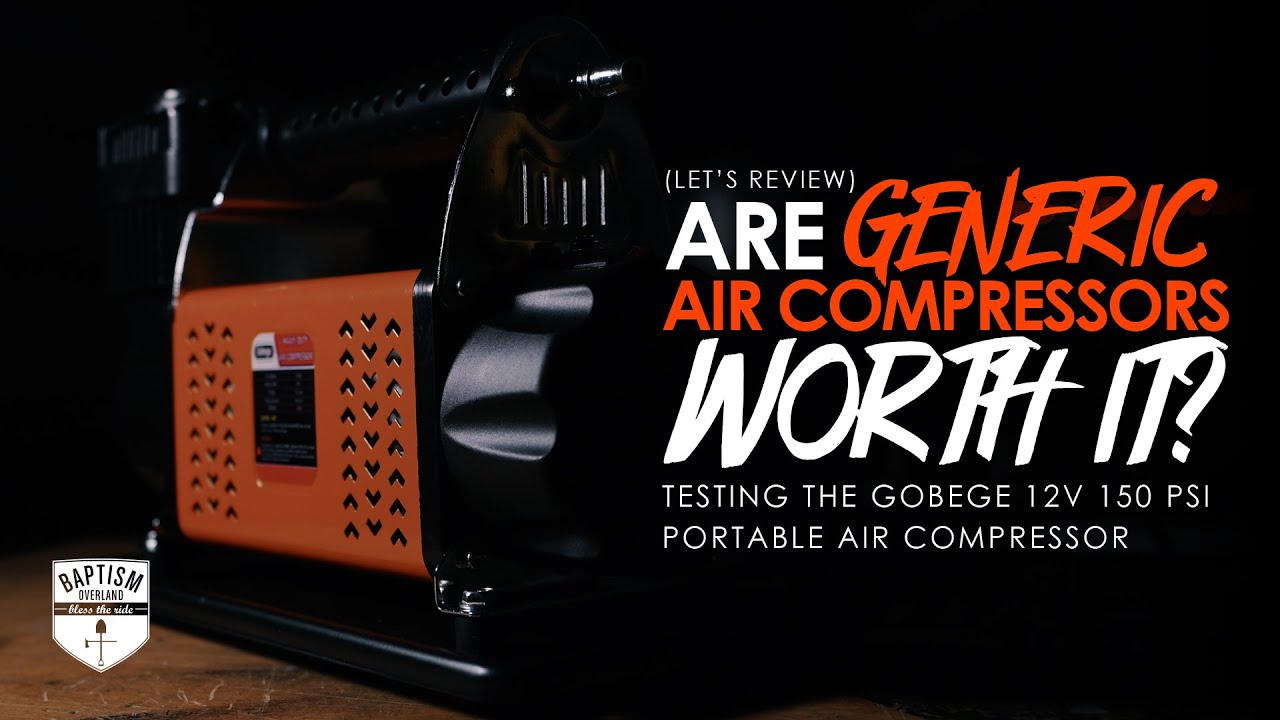 Are Generic Air Compressors Worth It? *Testing The Gobege 12V Portable