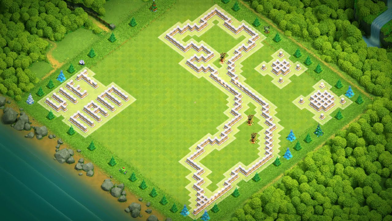 Base bản đồ Việt Nam - Town hall 11,12, 13 - YouTube