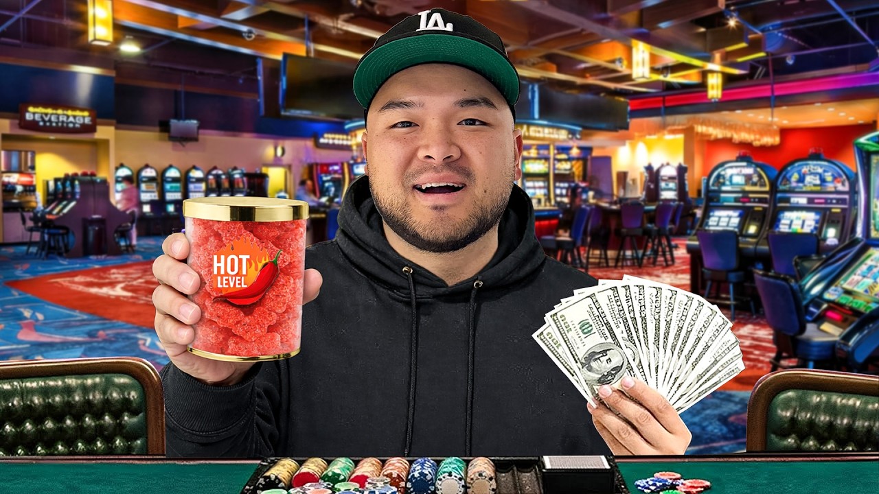 Тот, кто первым проиграет 500 долларов в азартных играх, должен будет это съесть!