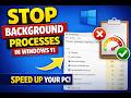 How To Stop All Background Processes In Windows 11(2026)