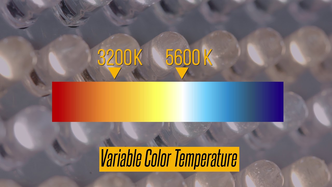 The Genaray SP-E-365B SpectroLED Essential 365 Bi-Color LED Light