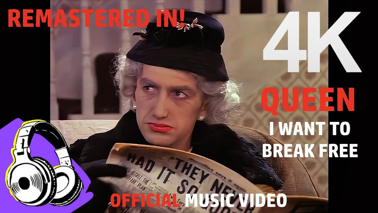 Queen - I Want To Break Free (Official 4K Video) - YouTube