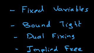 MIP Presolve [Part 3]: Reductions using one variable at a time
