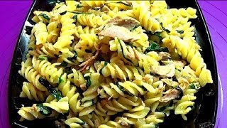 Простой вкусный ужин за 15 минут. Макароны с тунцом съедаются до последней крошки Простой вкусный ужин за 15 минут. Макароны с тунцом съедаются до последней крошки