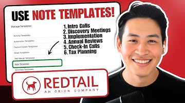 Redtail CRM Note Templates Made Easy: Create, Track, and Report!