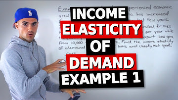 ECN 104 (Microeconomics) - Income Elasticity of Demand Example 1 - Ryerson University