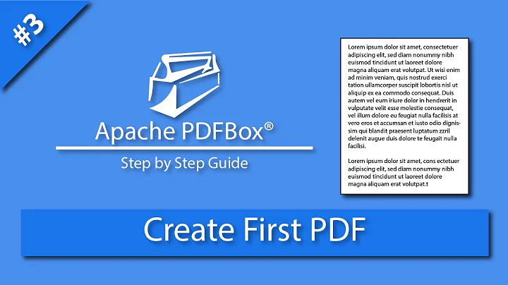 PDFBox create PDF | PDFBox Tutorial | Pdfbox tutorial create pdf | How do I create a PDF from PDFBox