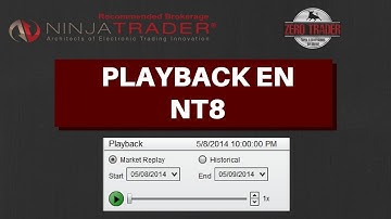 Cómo hacer backtesting en NT8