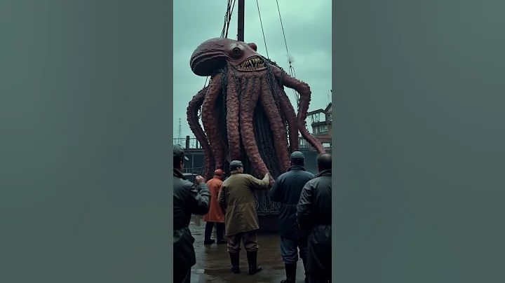 Biggest Octopus caught By Fishermen in The Hidden AI SEA #ai