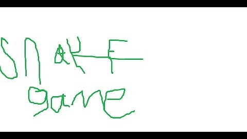 how to make a snake game using notepad code in comments