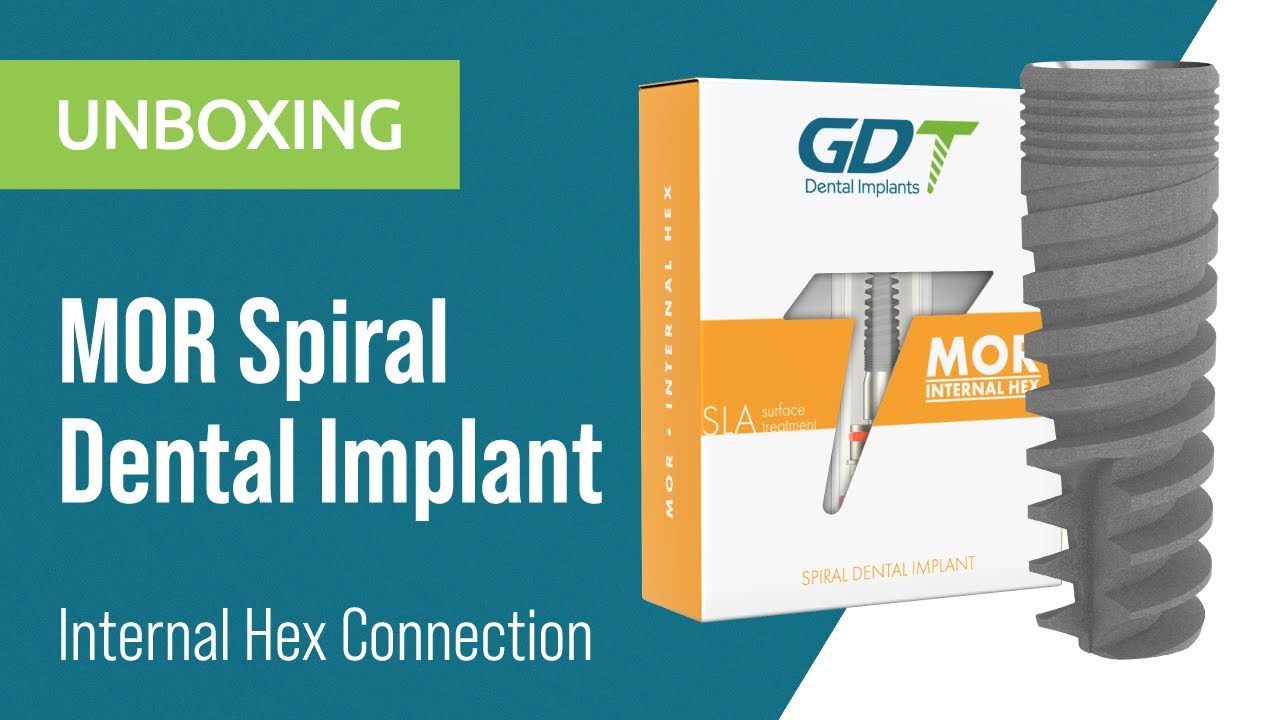 Unboxing MOR Spiral Implant | GDT Dental Implants™