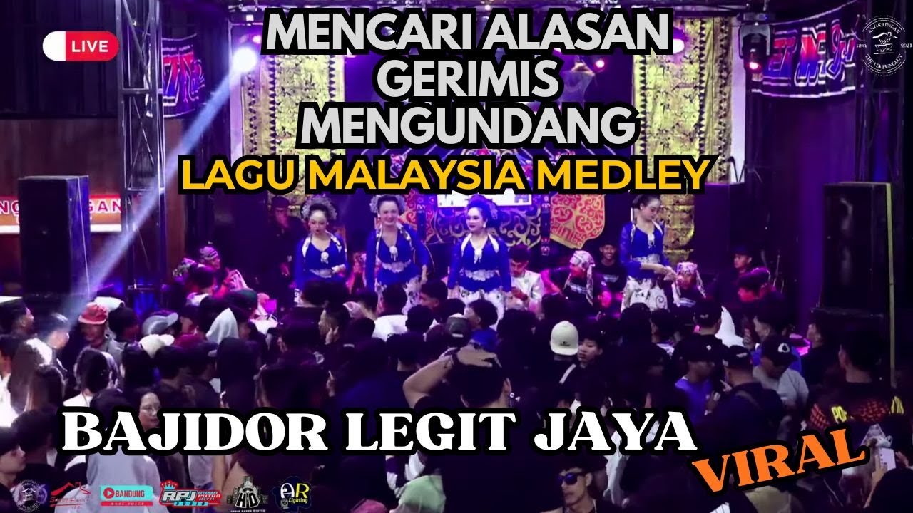 MENCARI ALASAN GERIMIS MENGUNDANG MEDLEY - BAJIDORAN LEGIT JAYA JAIPONG (AMET RIFAL GROUP