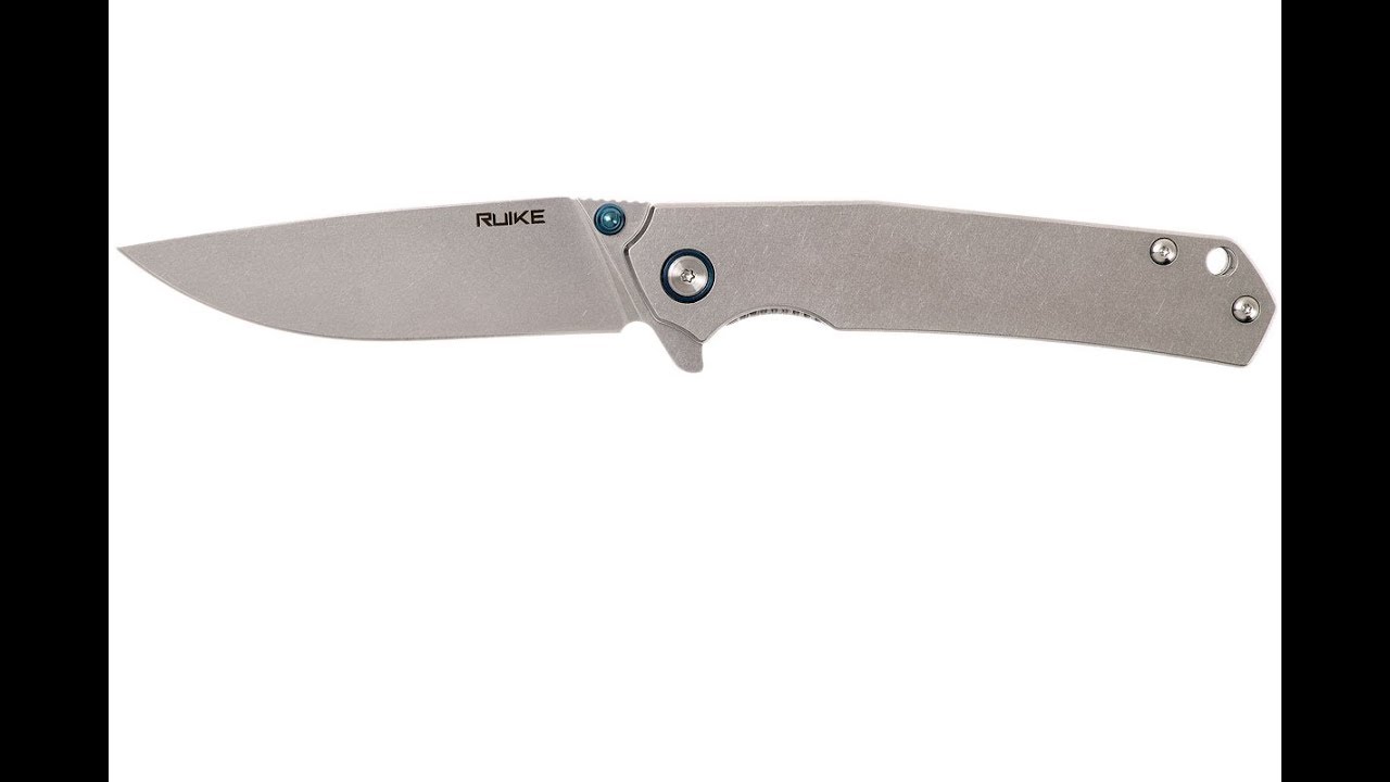 Review of the Ruike knife P801SF Stonewashed Finish YouTube