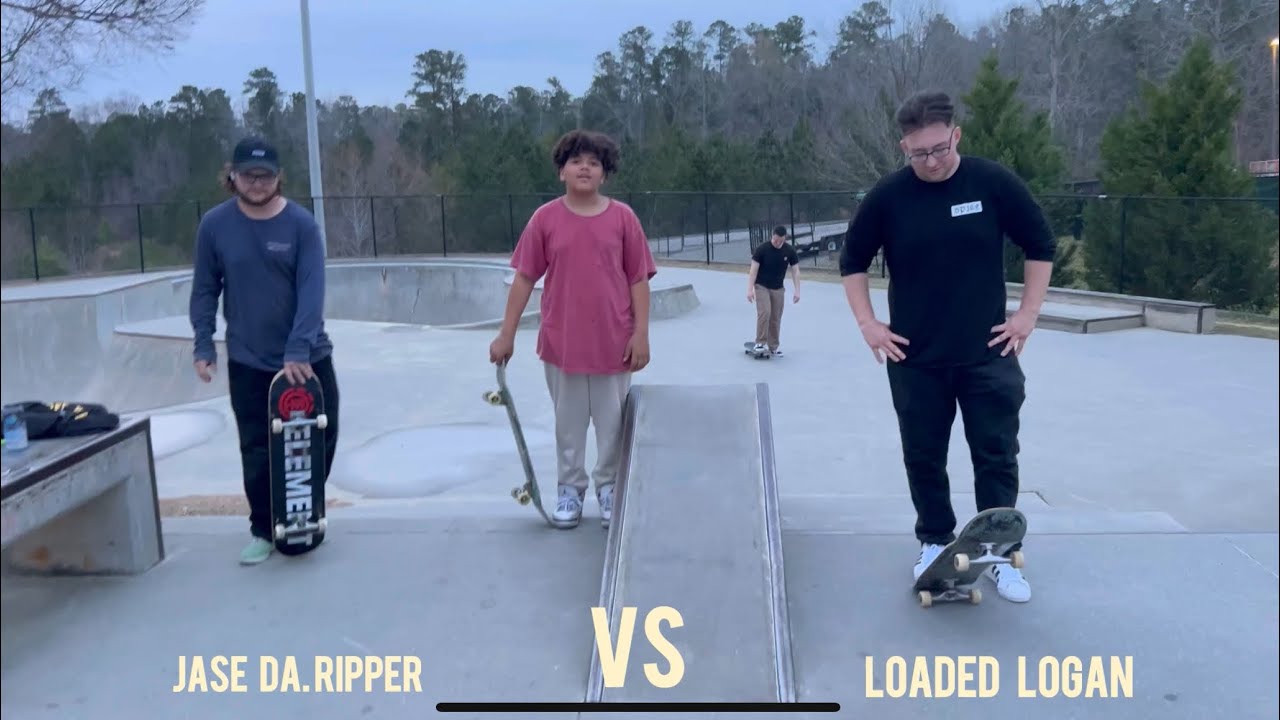 Loaded Logan vs jase da ripper game of skate and I skate for the first ...