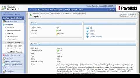 Parallels Automation 5.0 product demo